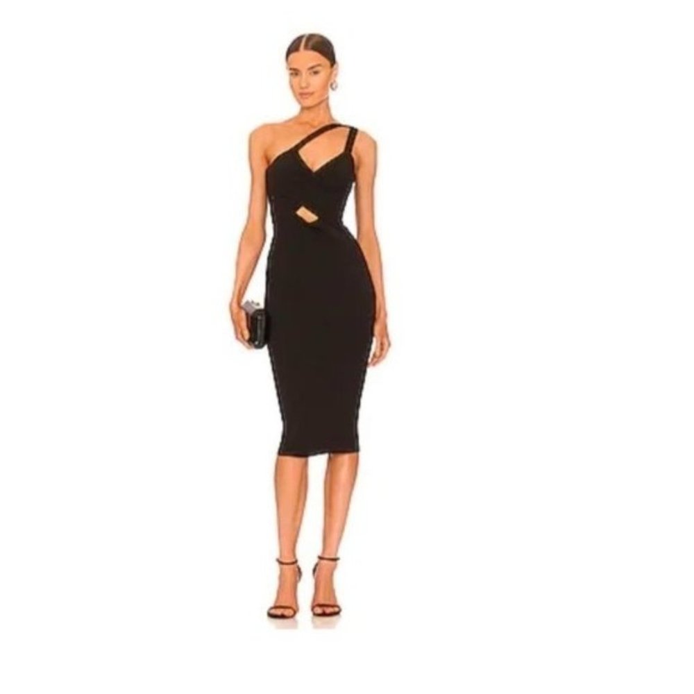 Nookie Coco Midi in Black